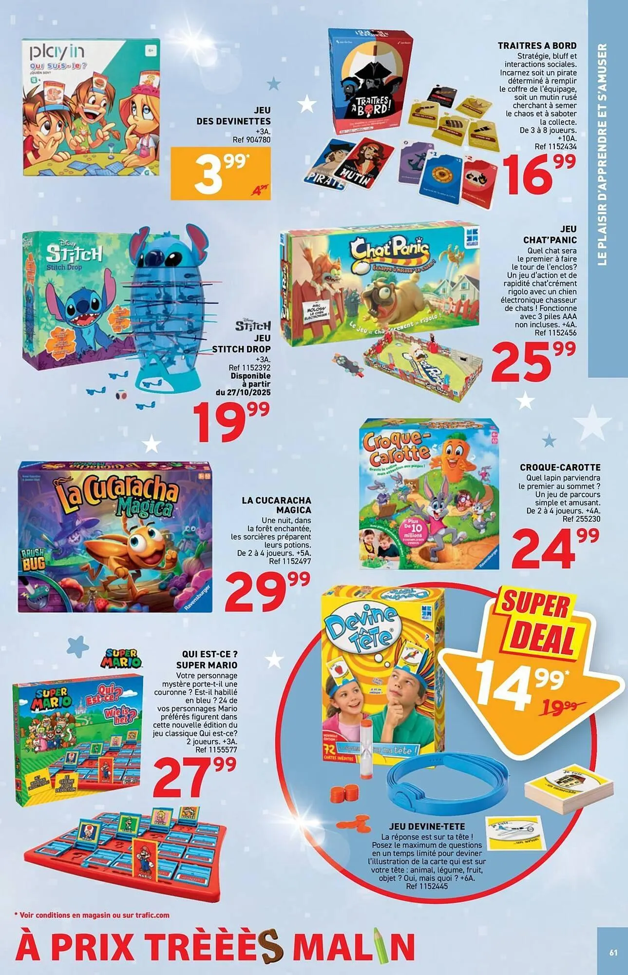 Catalogue Trafic du 10 octobre au 24 novembre 2025 - Catalogue page 61