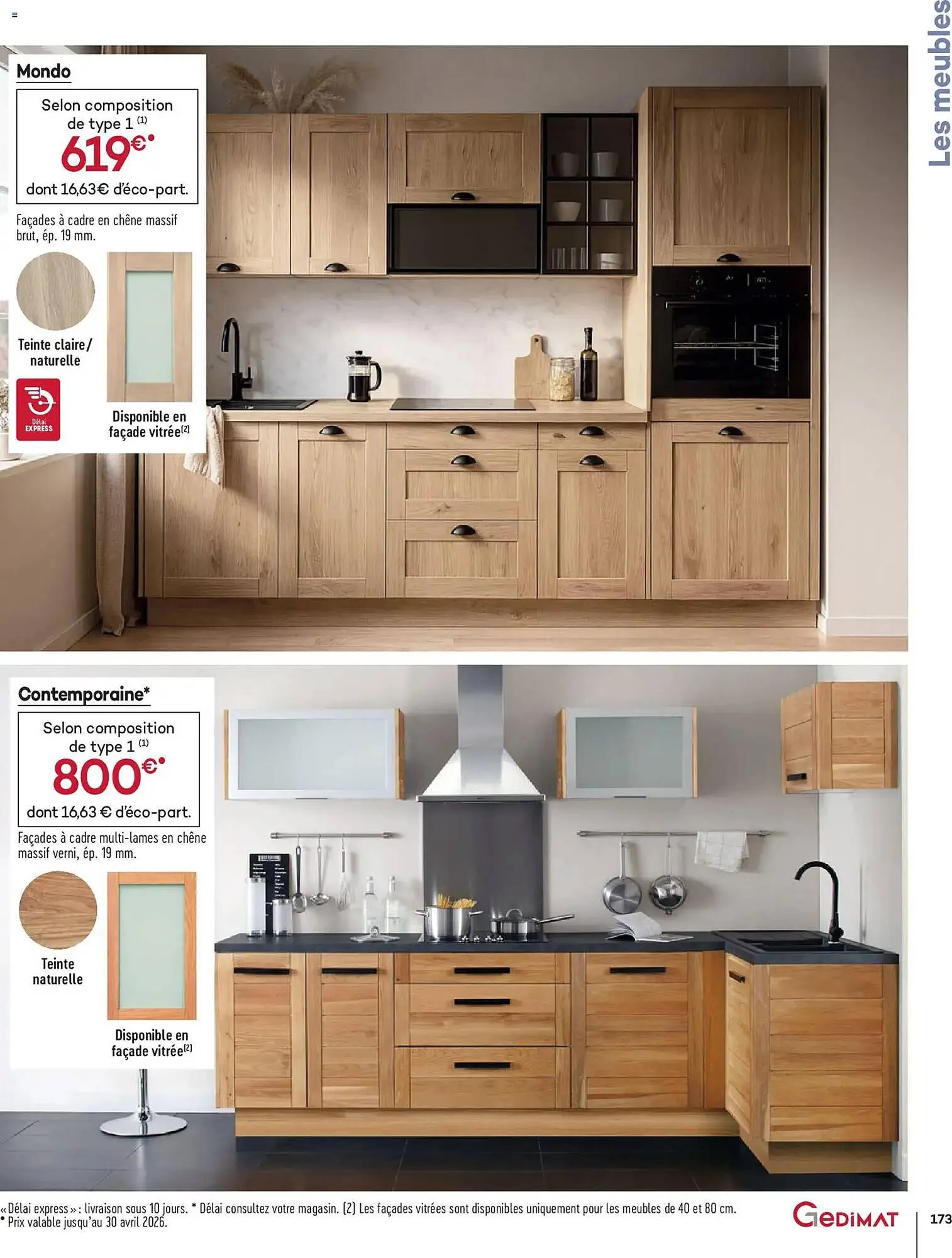 Catalogue Gedimat du 1 avril au 30 avril 2026 - Catalogue page 173