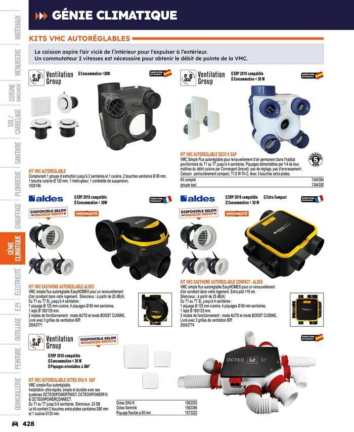 Guide produits 2024 du 15 mars au 31 décembre 2024 - Catalogue page 428