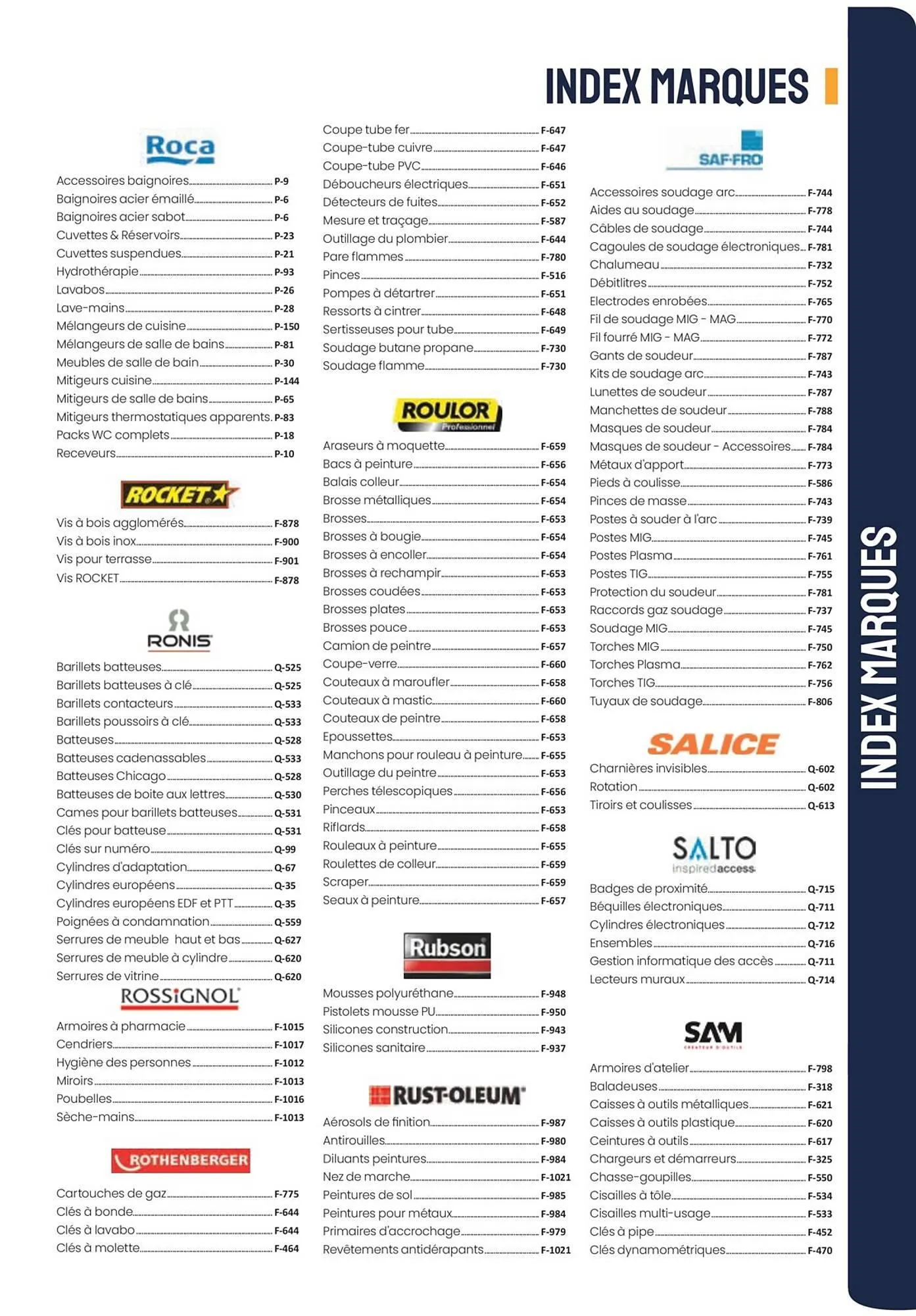 Catalogue Au Forum du Bâtiment du 4 mai au 30 septembre 2023 - Catalogue page 63