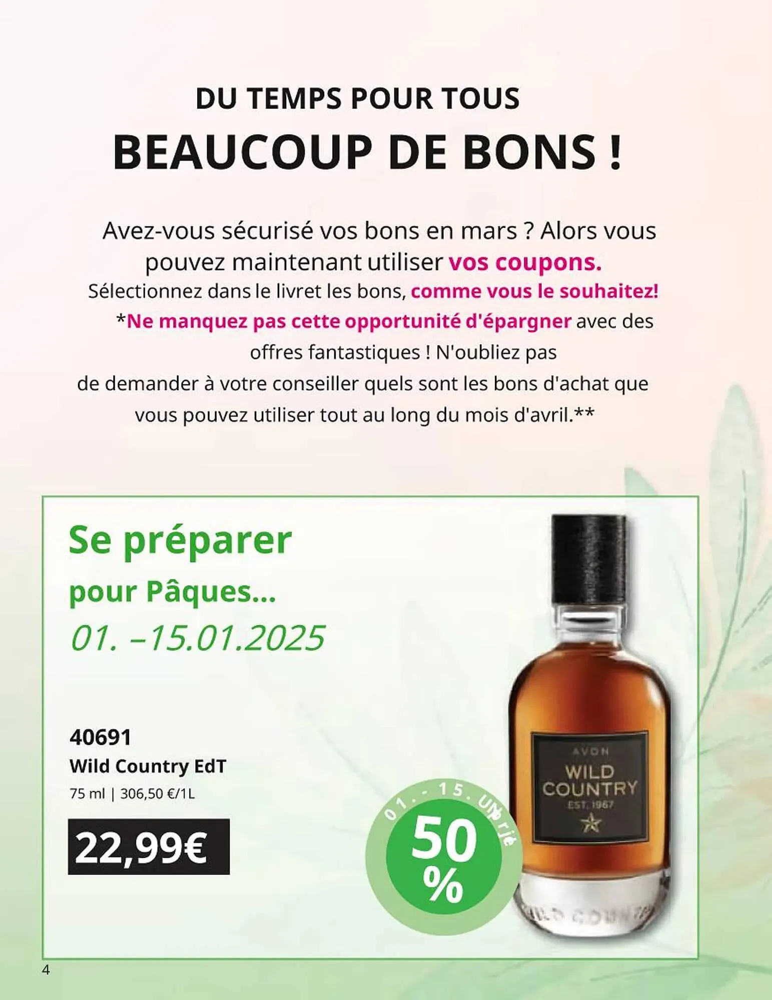 Catalogue AVON du 1 avril au 30 avril 2025 - Catalogue page 4