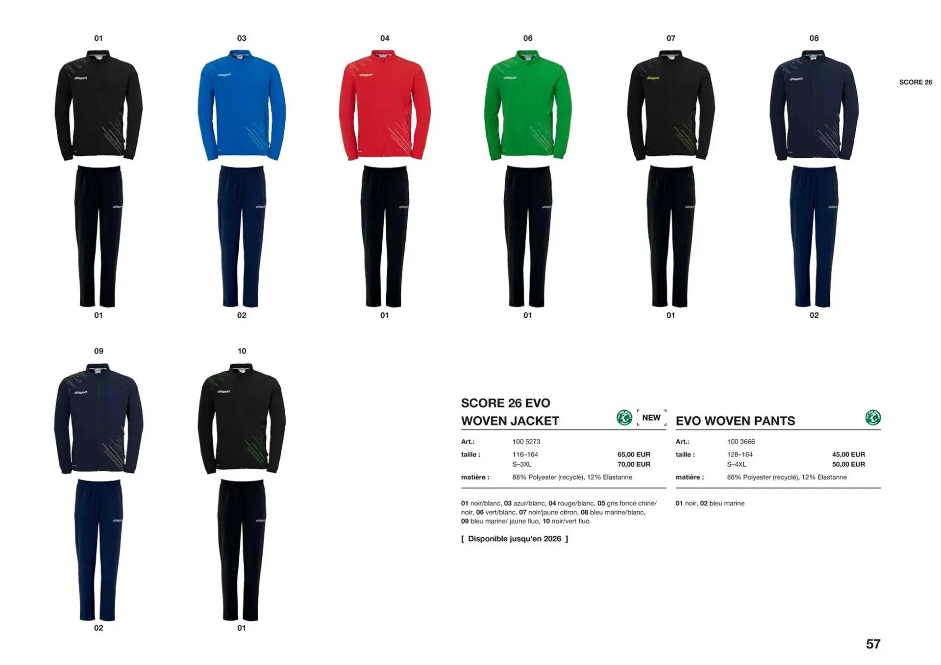 Catalogue Uhlsport du 1 mars au 31 décembre 2023 - Catalogue page 57
