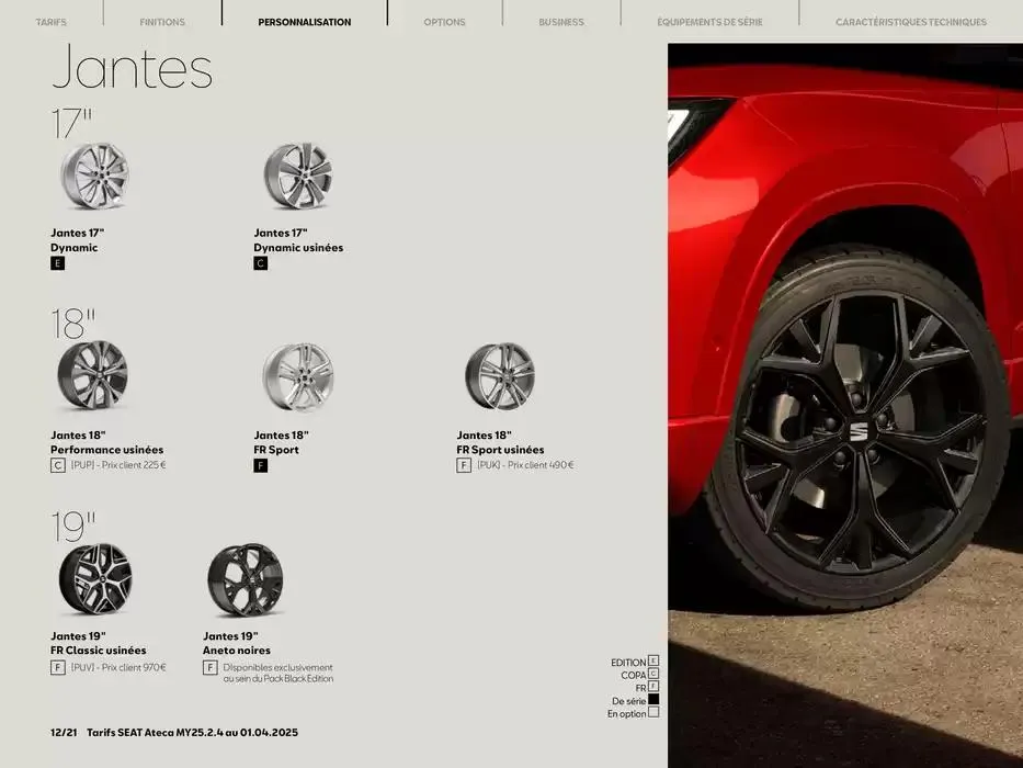 SEAT Ateca du 2 avril au 2 avril 2026 - Catalogue page 12