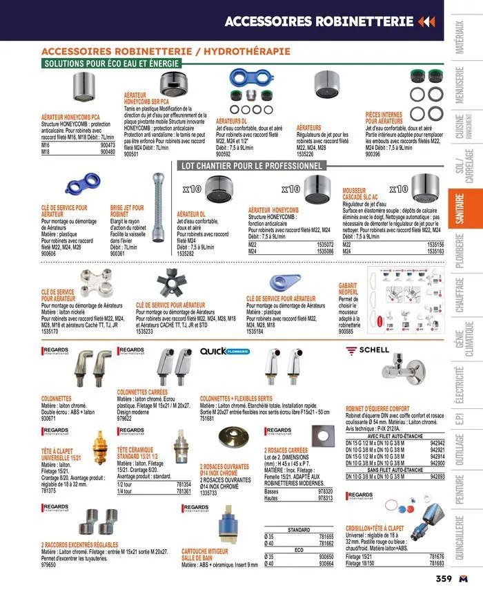 Guide produits 2024 du 15 mars au 31 décembre 2024 - Catalogue page 359