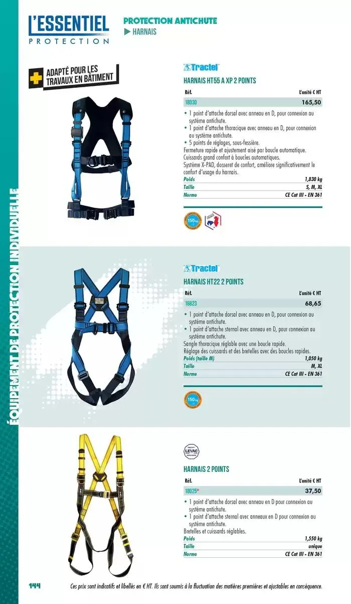 Essentiel Protection 2025 tarifé du 3 mars au 31 décembre 2025 - Catalogue page 146