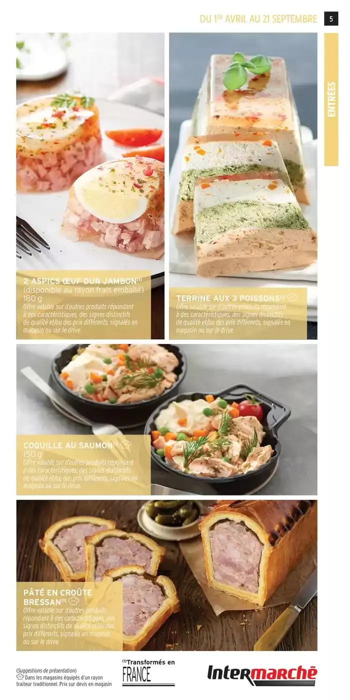 CATALOGUE TRAITEUR PRINTEMPS ETE du 1 avril au 21 septembre 2025 - Catalogue page 5