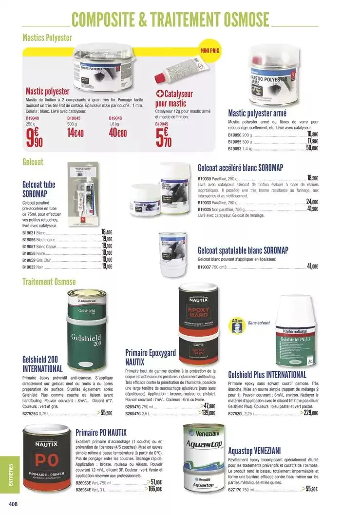 Catalogue Accastillage Diffusion 2025 du 1 janvier au 31 décembre 2025 - Catalogue page 410