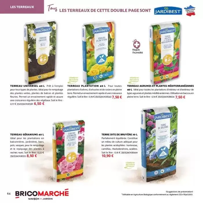 Imaginons votre jardin du 7 mars au 3 mai 2025 - Catalogue page 64