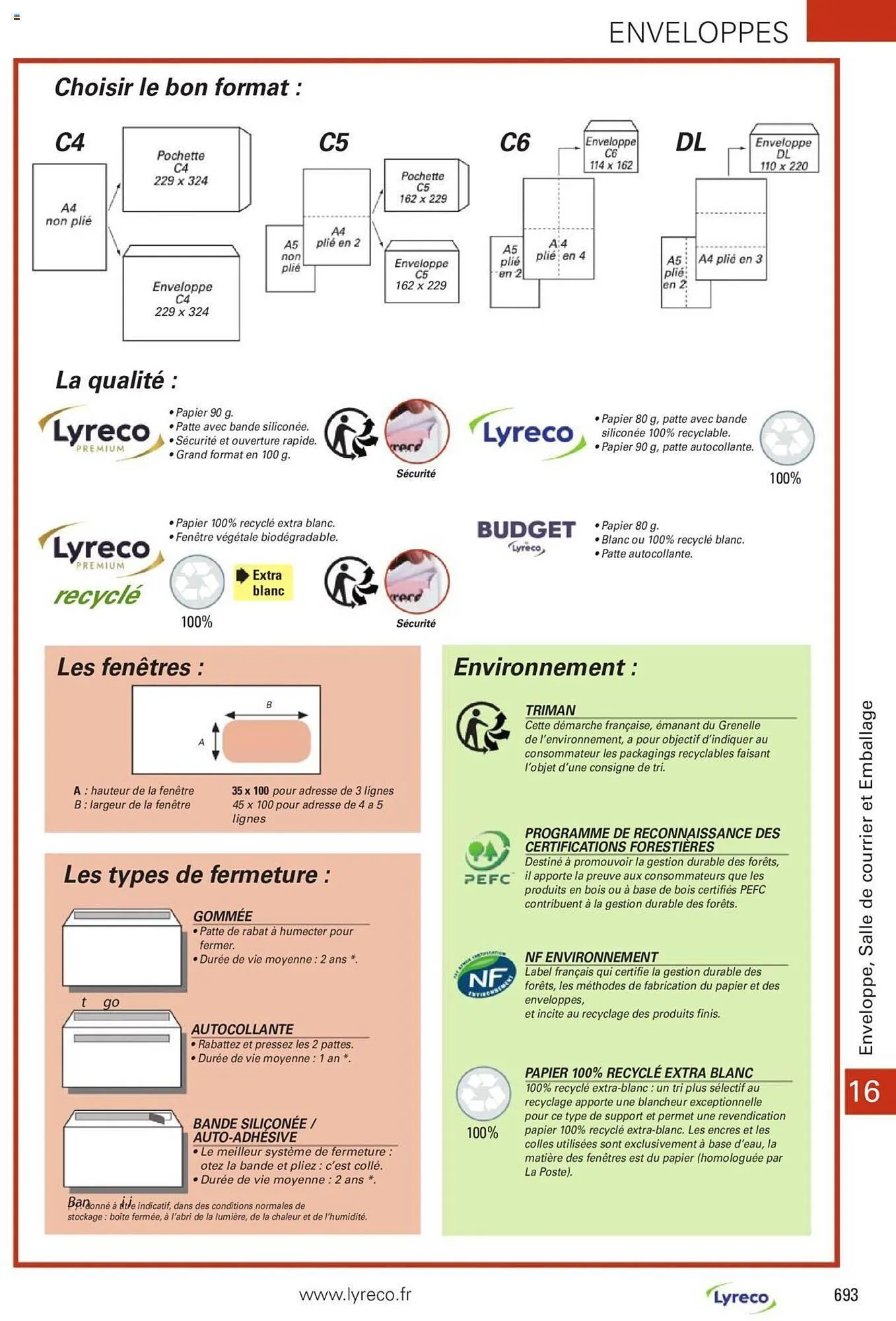 Catalogue Lyreco du 15 mai au 31 décembre 2023 - Catalogue page 693