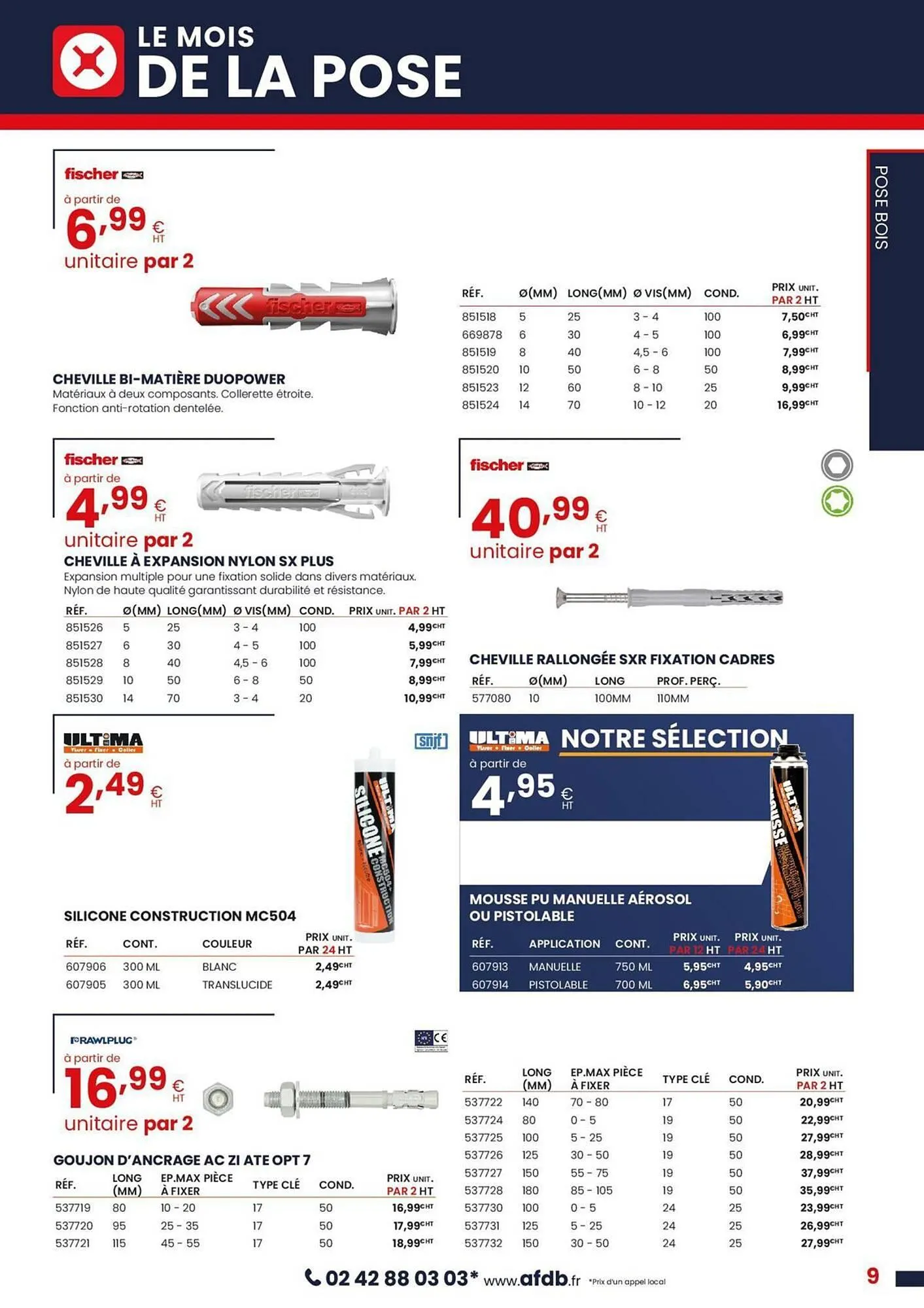 Catalogue Au Forum du Bâtiment du 17 juin au 21 juillet 2025 - Catalogue page 9