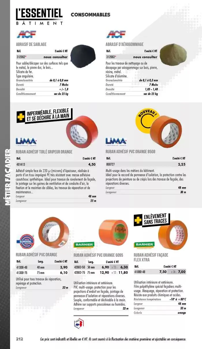 Essentiel Batiment 2025 du 3 janvier au 31 décembre 2025 - Catalogue page 214