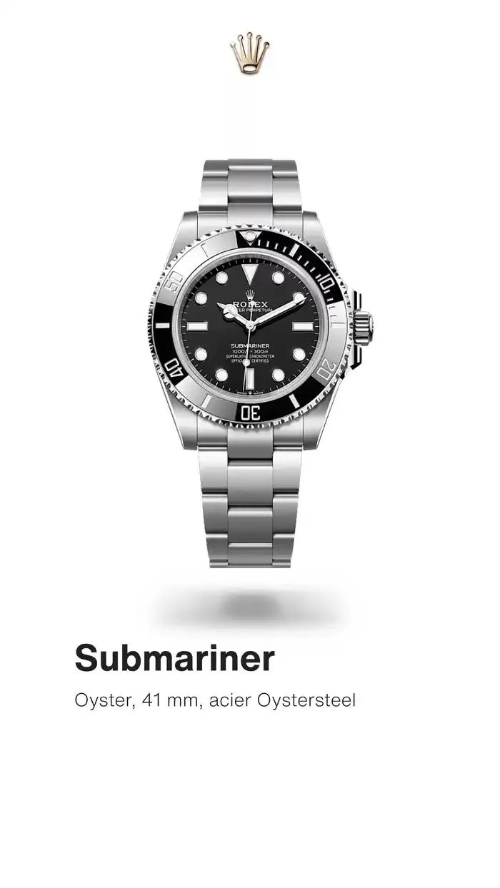 Rolex Submariner du 29 janvier au 29 janvier 2026 - Catalogue page 1