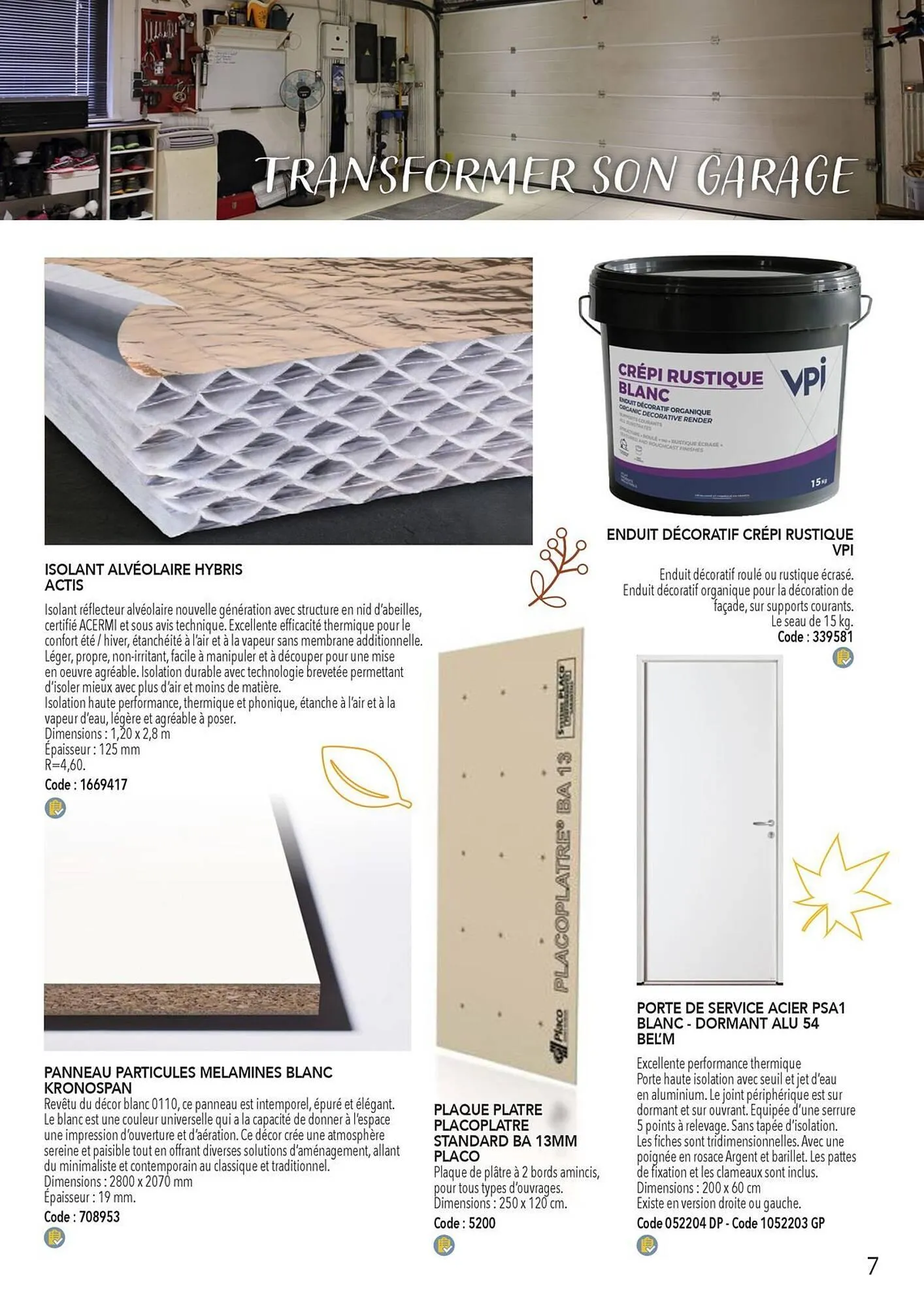 Catalogue Samse du 27 octobre au 20 mars 2026 - Catalogue page 7