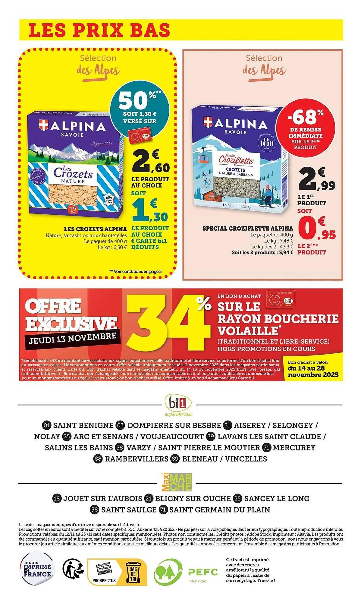 Catalogue Maximarché du 11 novembre au 23 novembre 2025 - Catalogue page 44