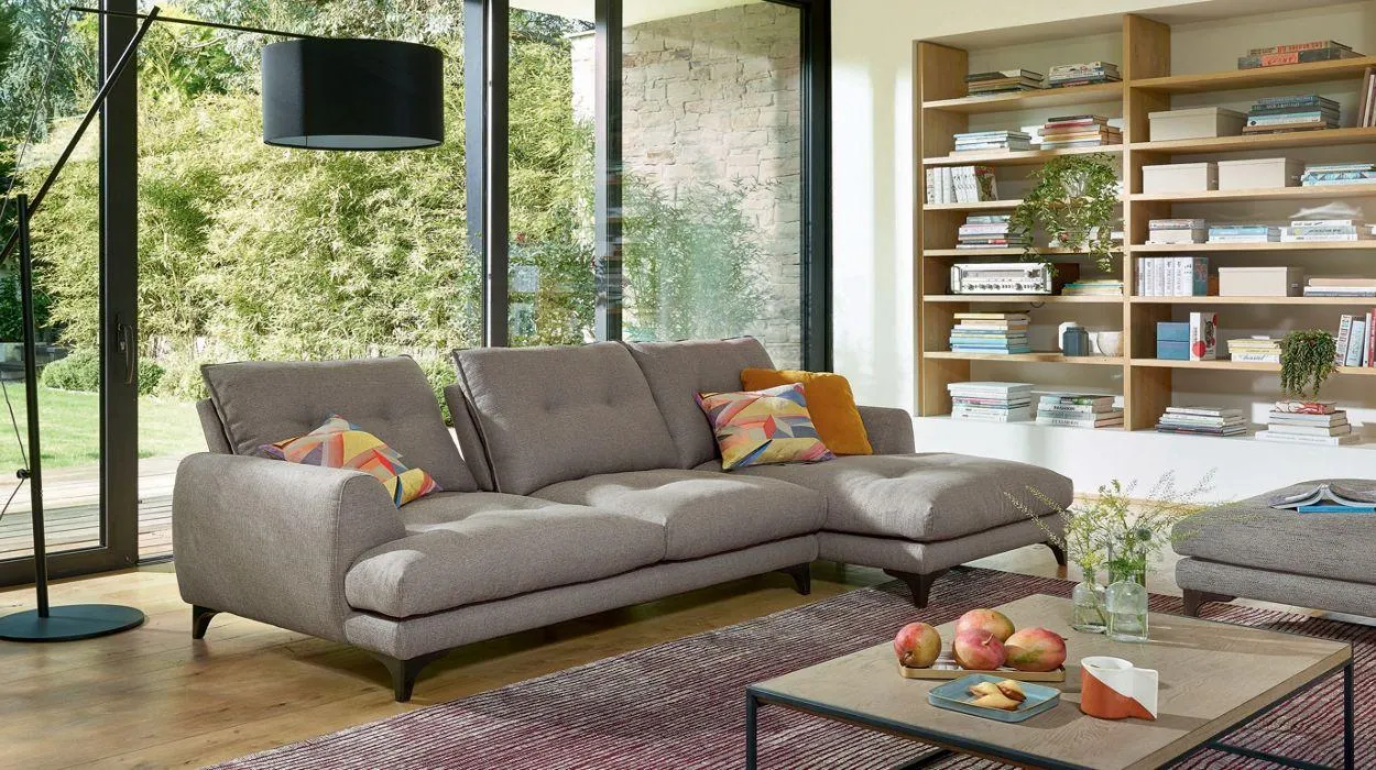 AMARETTO canapé 4 places en tissu