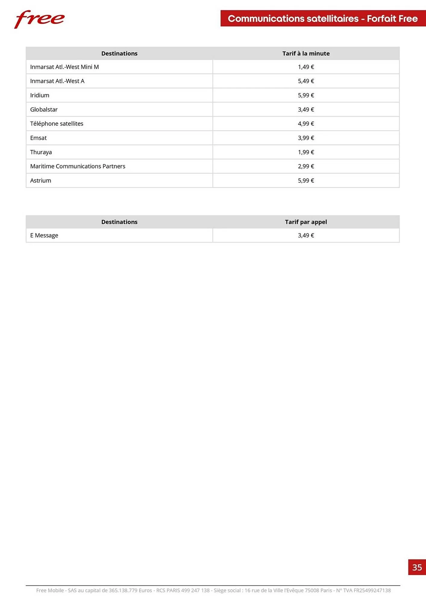 Catalogue Free du 23 janvier au 31 décembre 2023 - Catalogue page 35