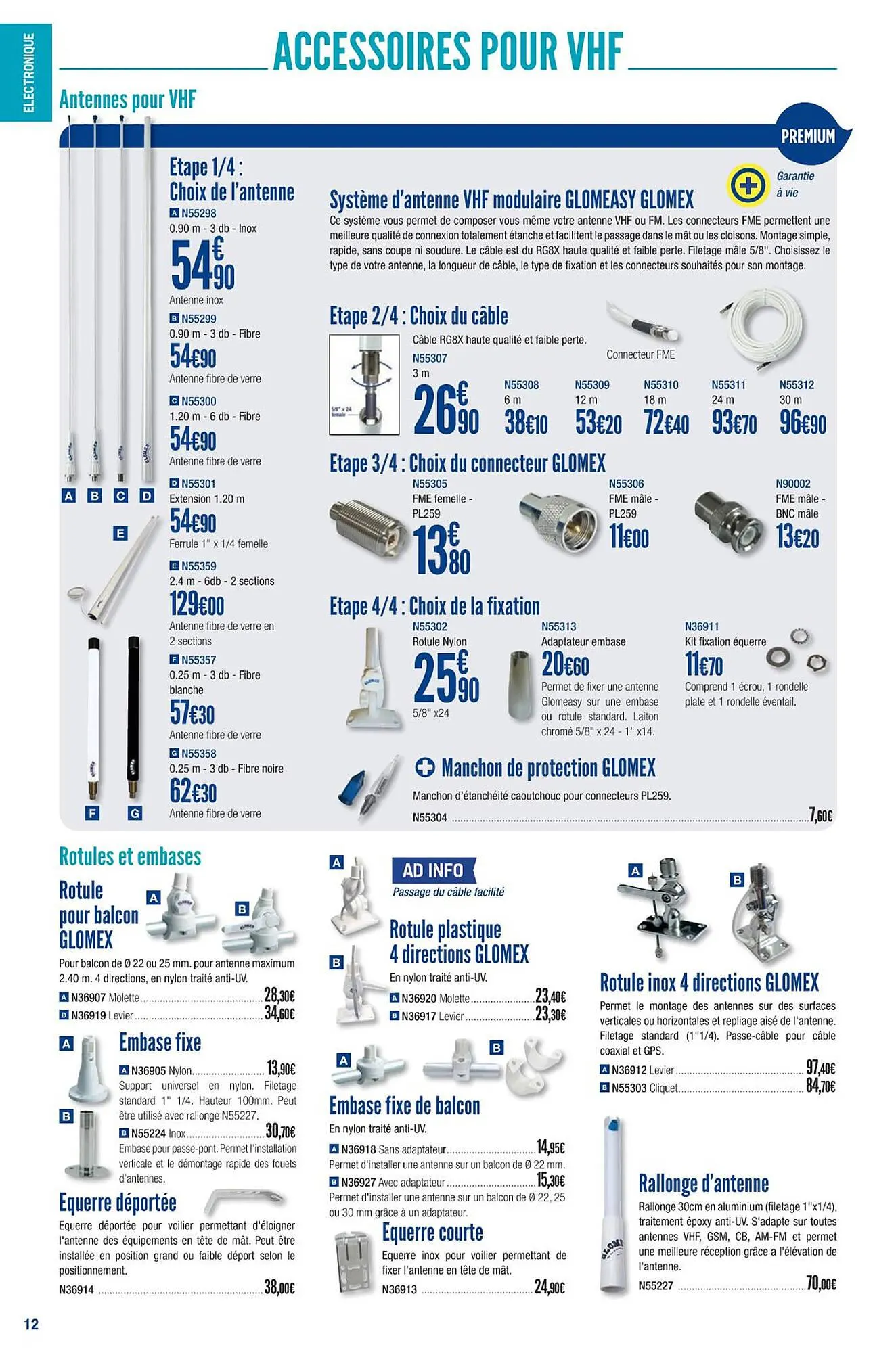 Catalogue Accastillage Diffusion du 1 mars au 31 décembre 2023 - Catalogue page 14