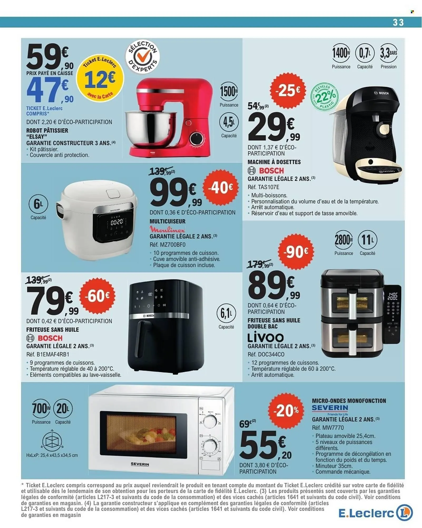 Catalogue E.Leclerc du 24 février au 7 mars 2026 - Catalogue page 33