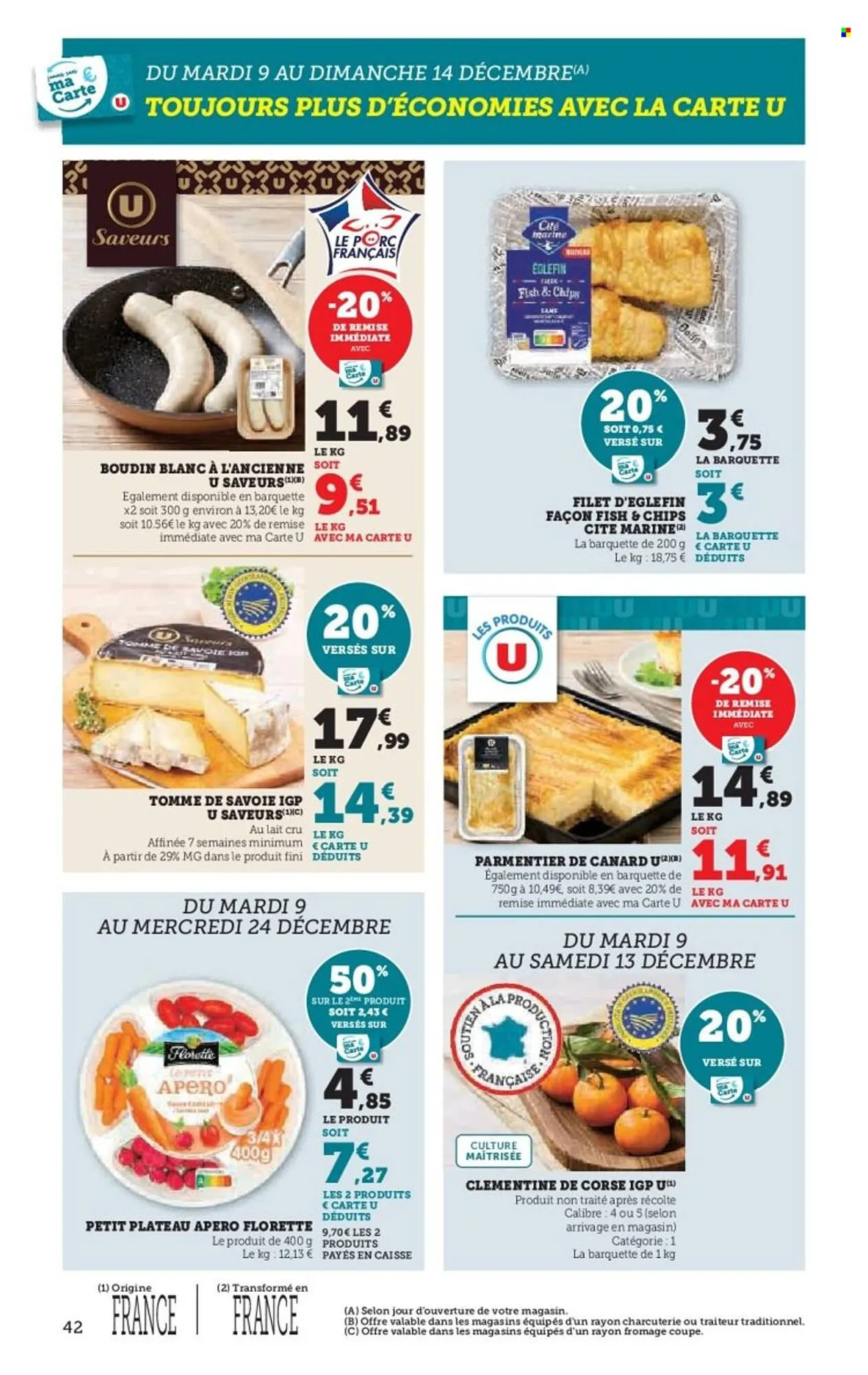 Catalogue Super U du 9 décembre au 24 décembre 2025 - Catalogue page 42