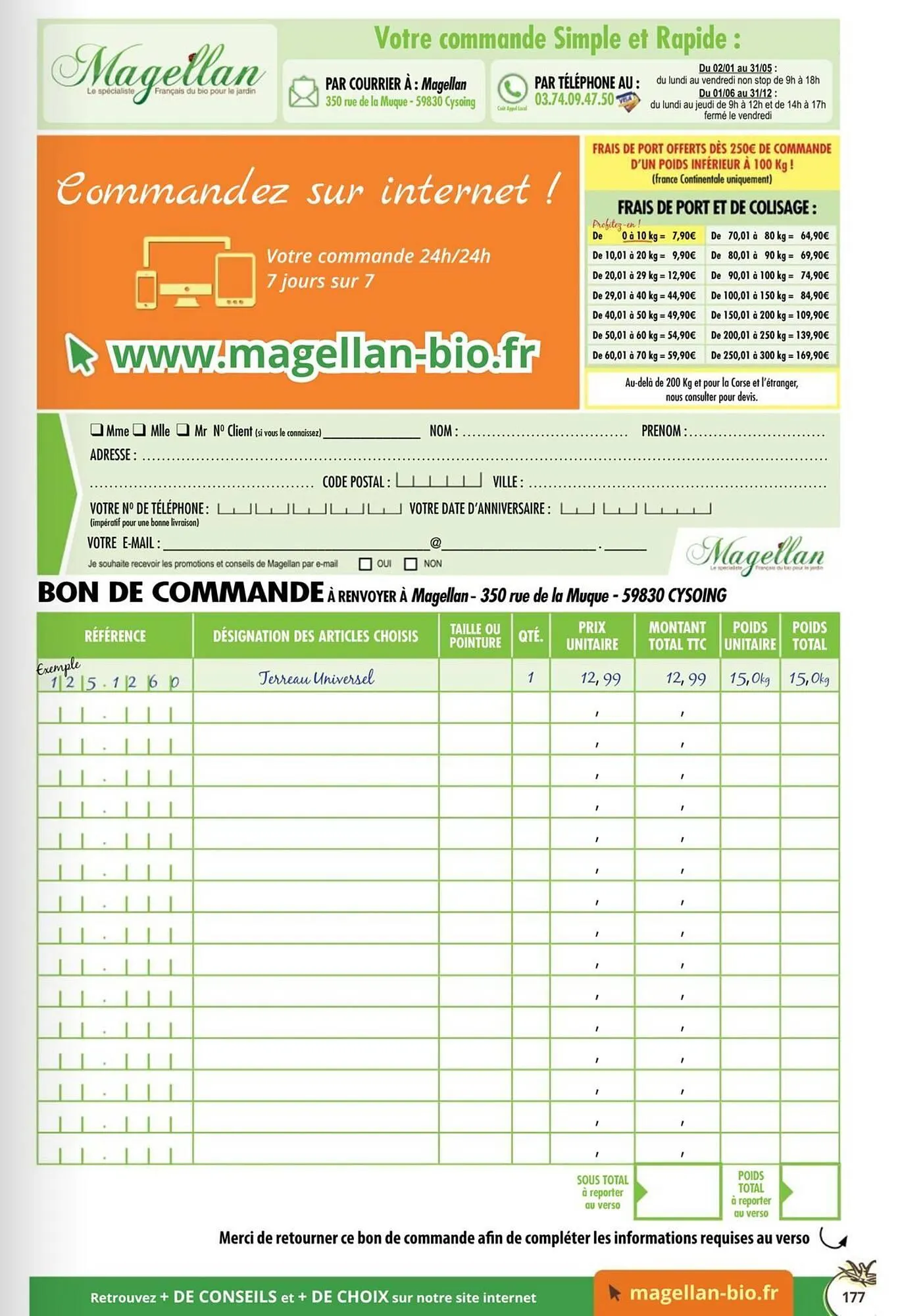 Catalogue Magellan du 1 janvier au 31 décembre 2026 - Catalogue page 177