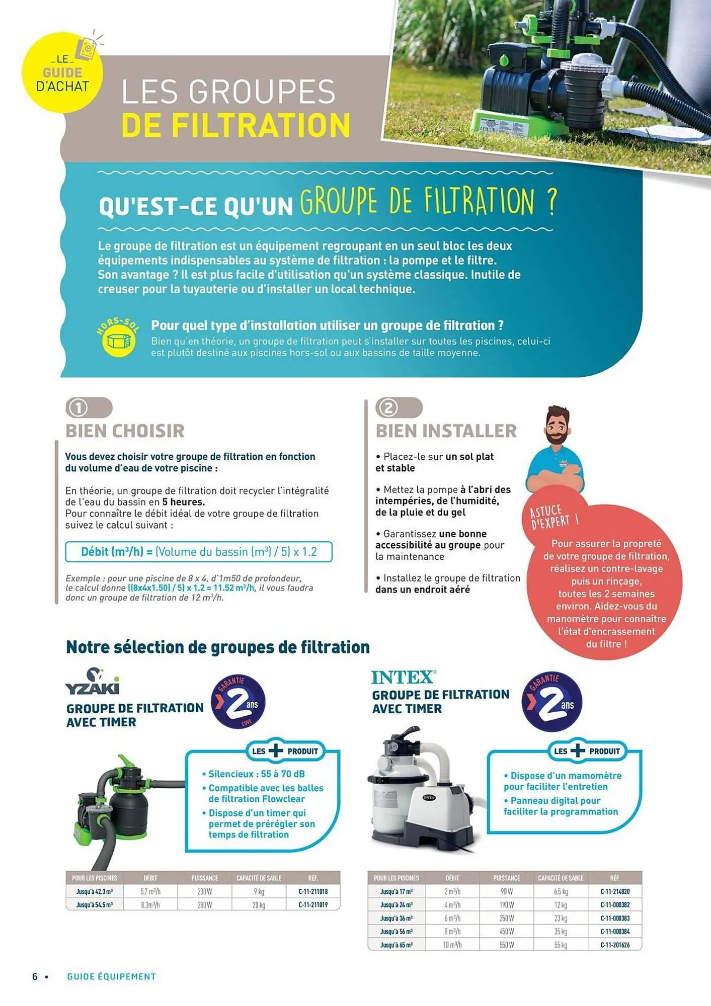 Catalogue Cash Piscines du 22 avril au 31 août 2025 - Catalogue page 6