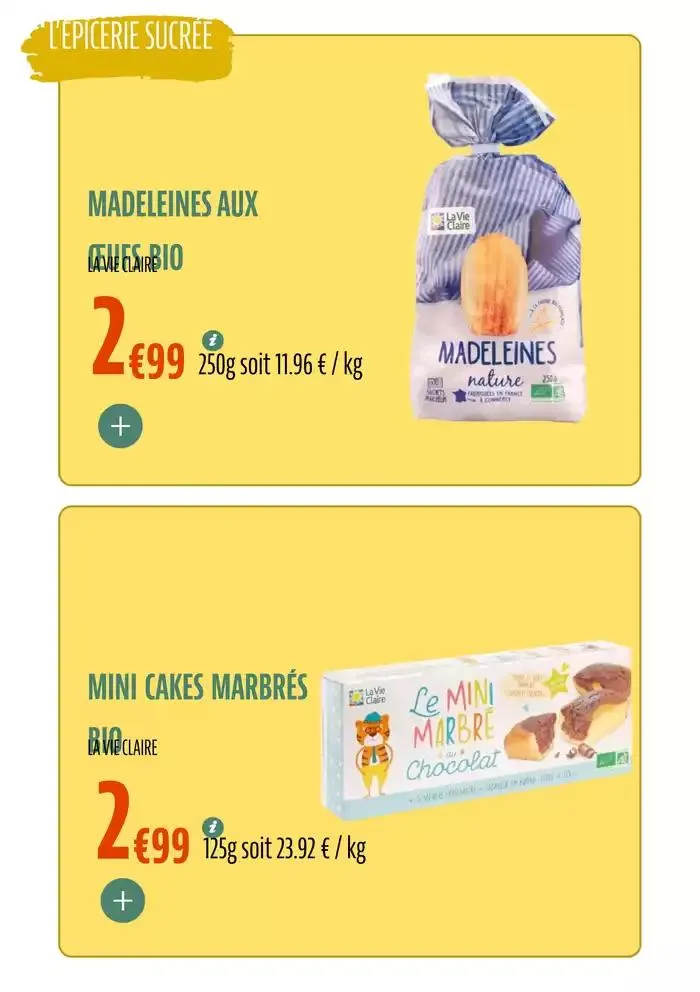 LES PETITS PRIX BIO du 11 mars au 31 décembre 2025 - Catalogue page 35