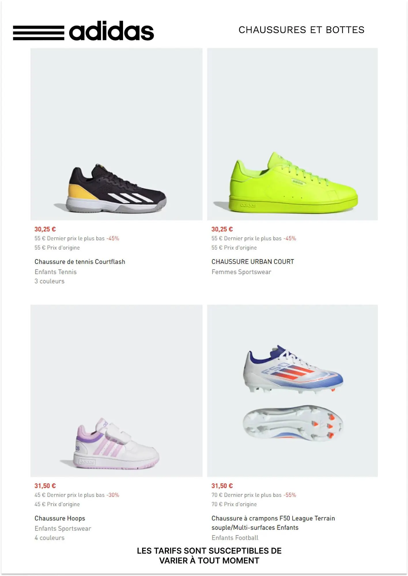 Catalogue Adidas du 2 mai au 23 mai 2025 - Catalogue page 10