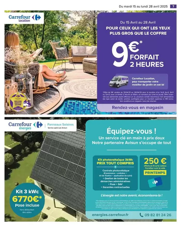 PROFITER ENFIN DE SON JARDIN du 15 avril au 28 avril 2025 - Catalogue page 7