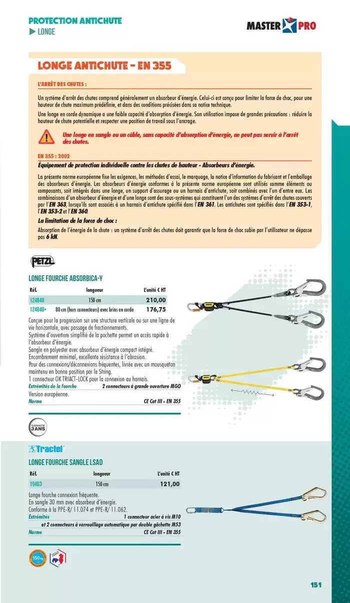 Essentiel Protection 2025 tarifé du 3 mars au 31 décembre 2025 - Catalogue page 153