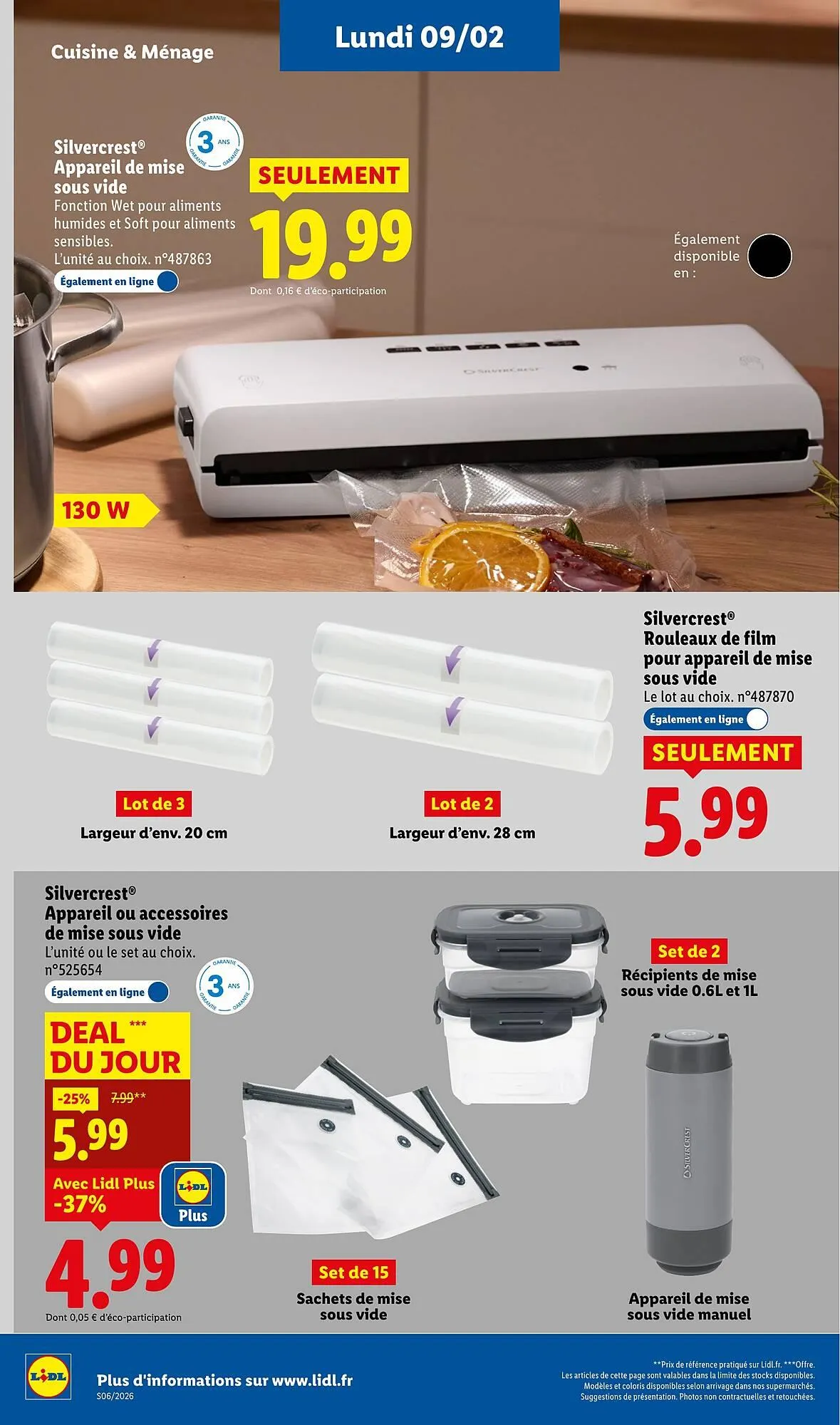 Catalogue Lidl du 5 février au 11 février 2026 - Catalogue page 57