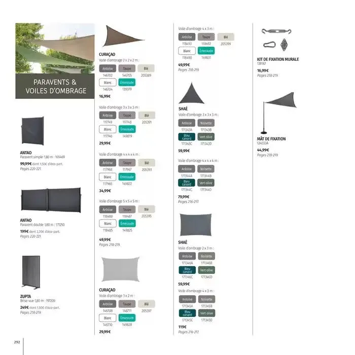 Catalogue Hespéride 2025 du 5 février au 31 décembre 2025 - Catalogue page 292