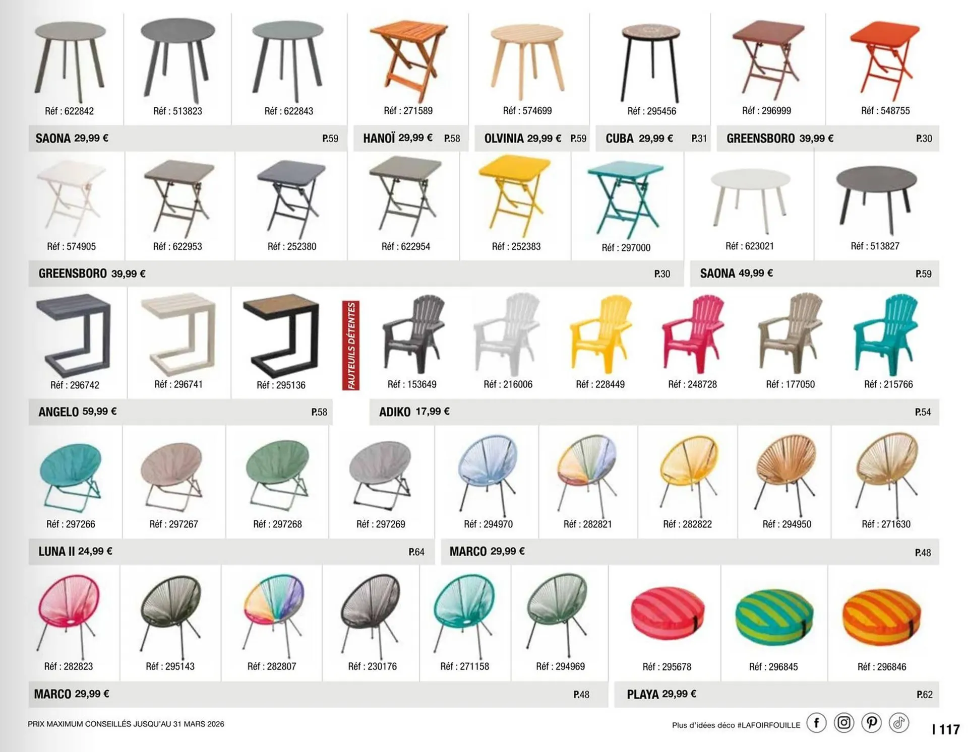 Catalogue La Foir'Fouille du 2 mars au 31 août 2026 - Catalogue page 117