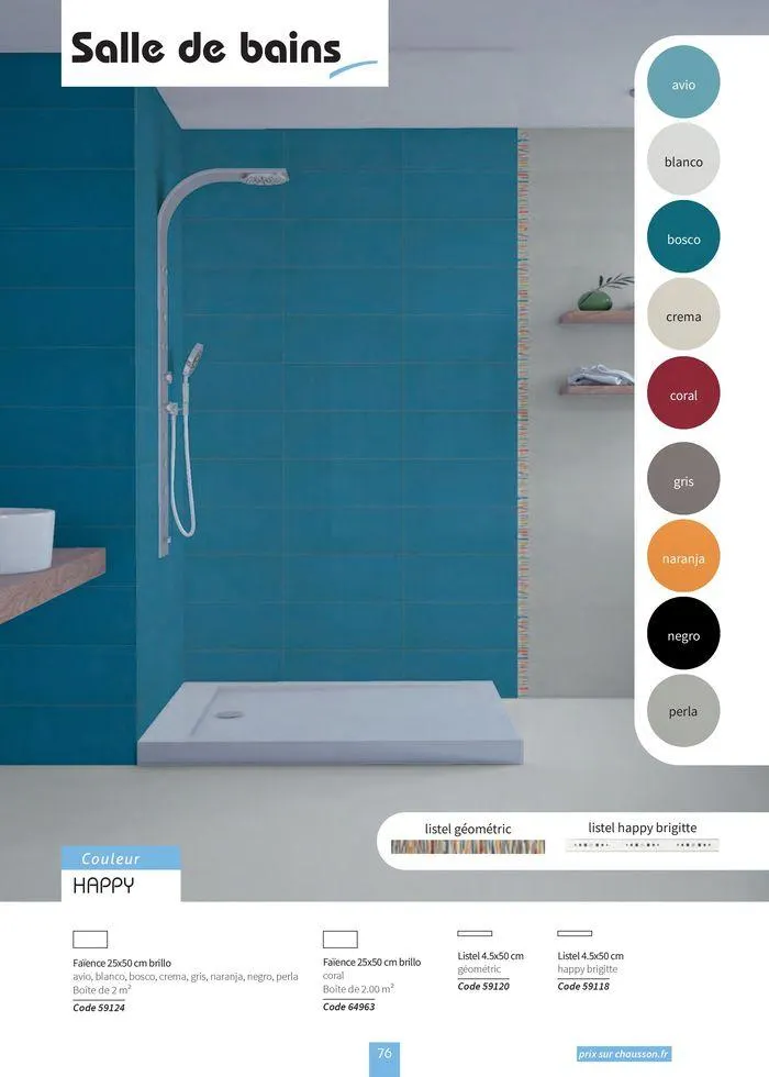 Carrelage & Parquet 2024-2025 du 22 août au 31 mai 2025 - Catalogue page 78