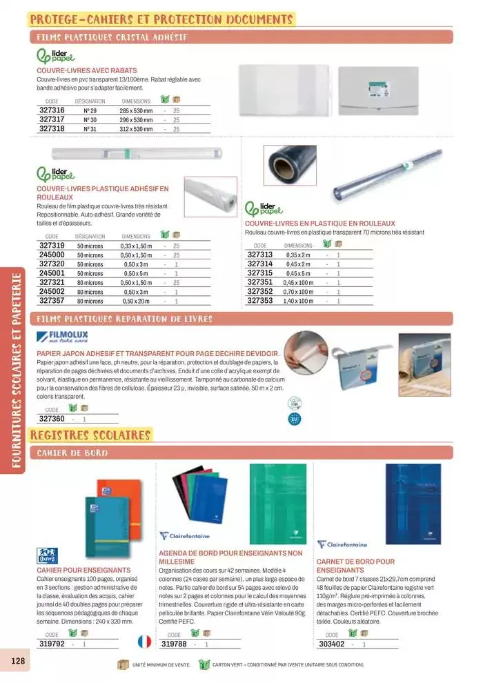 Nos Catalogues Thématiques du 1 janvier au 31 décembre 2025 - Catalogue page 130