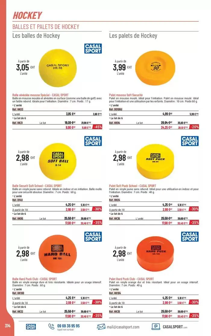 ÉQUIPEMENT SPORTIF du 6 mars au 31 décembre 2025 - Catalogue page 286
