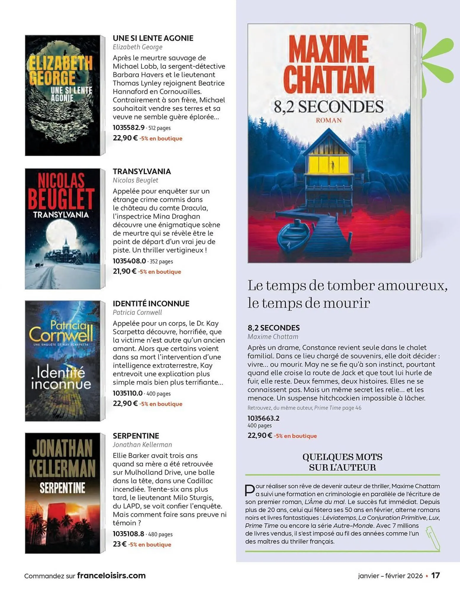 Catalogue France Loisirs du 1 janvier au 28 février 2026 - Catalogue page 17