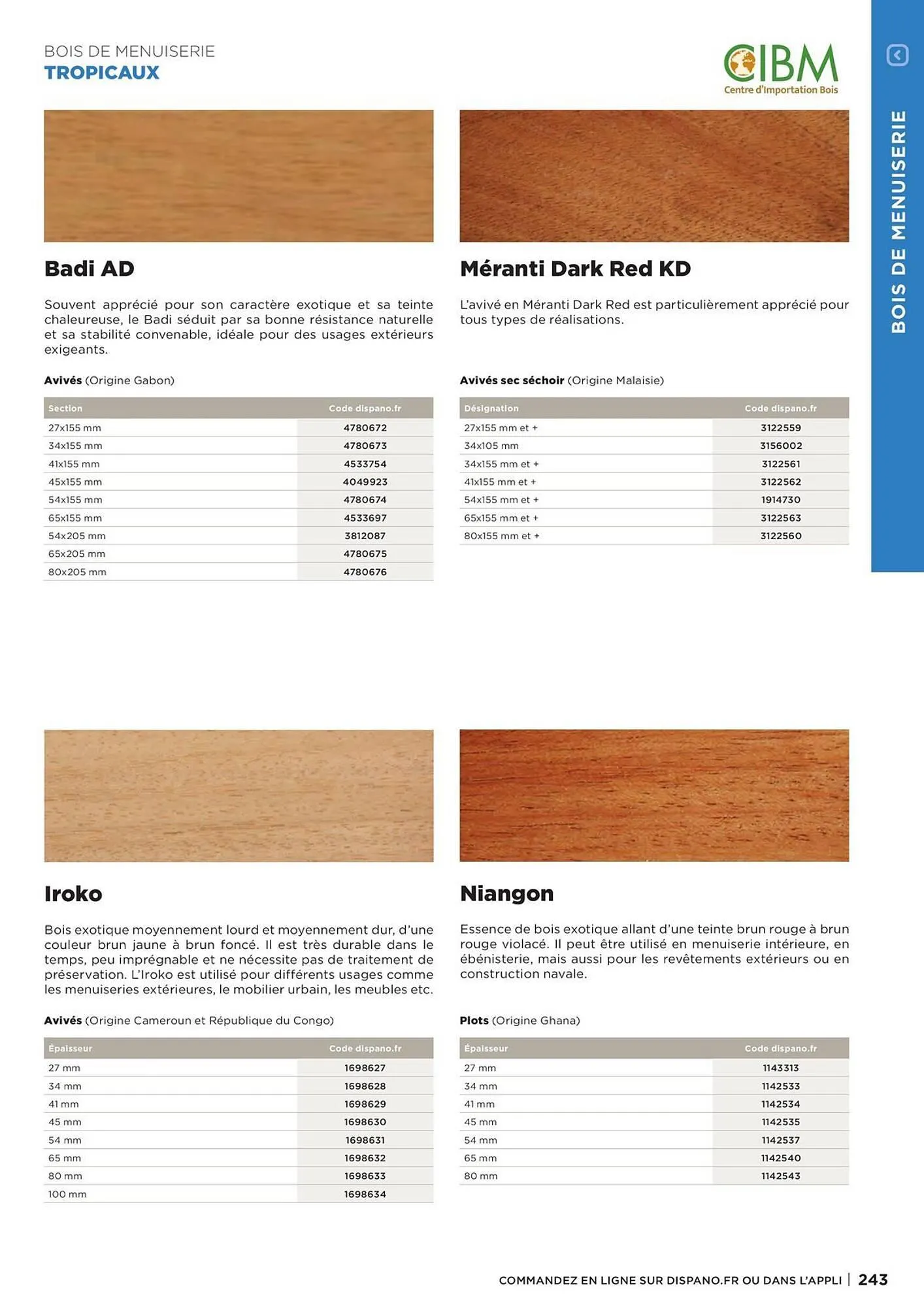 Catalogue Dispano du 8 avril au 31 décembre 2026 - Catalogue page 243