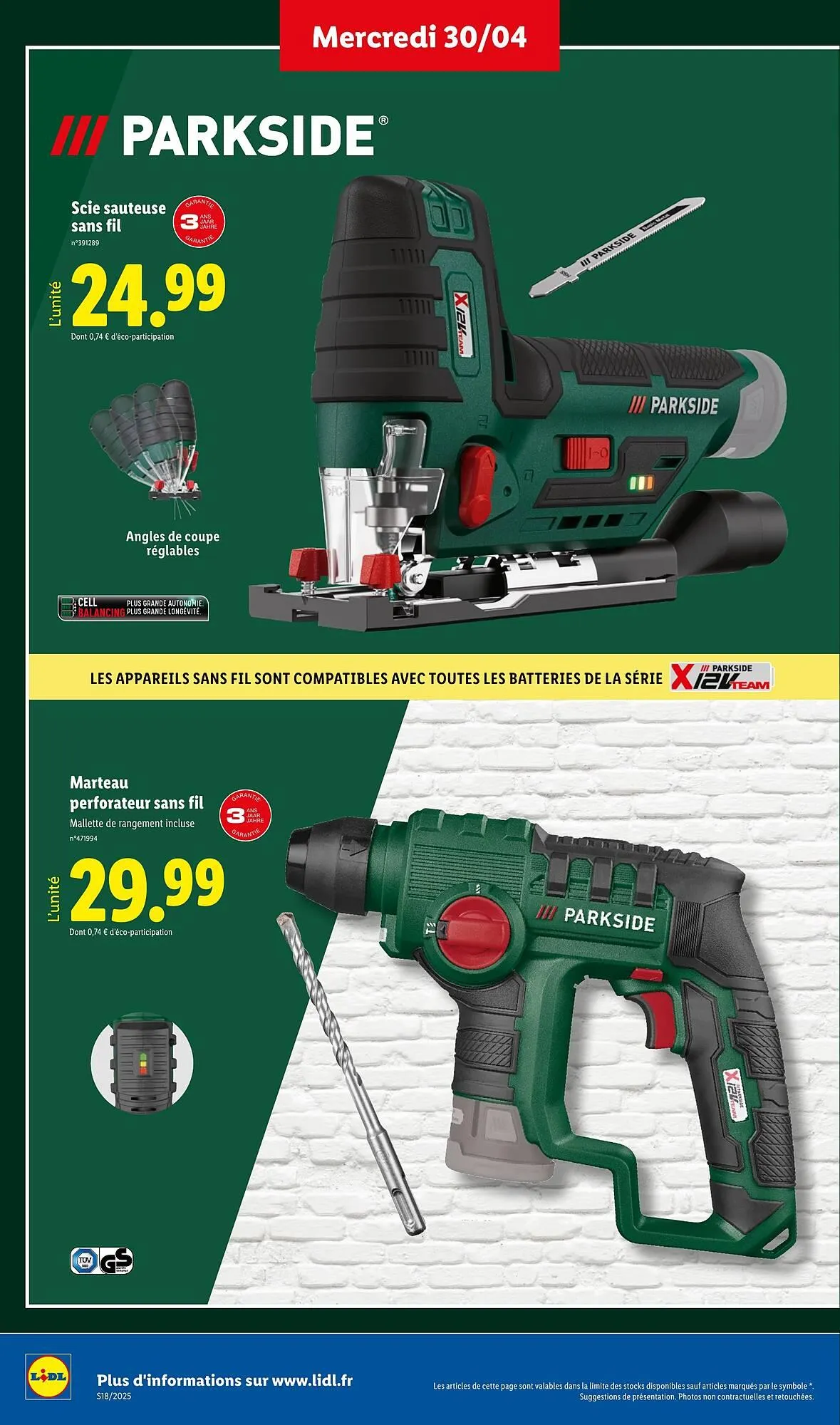 Catalogue Lidl du 30 avril au 7 mai 2025 - Catalogue page 34