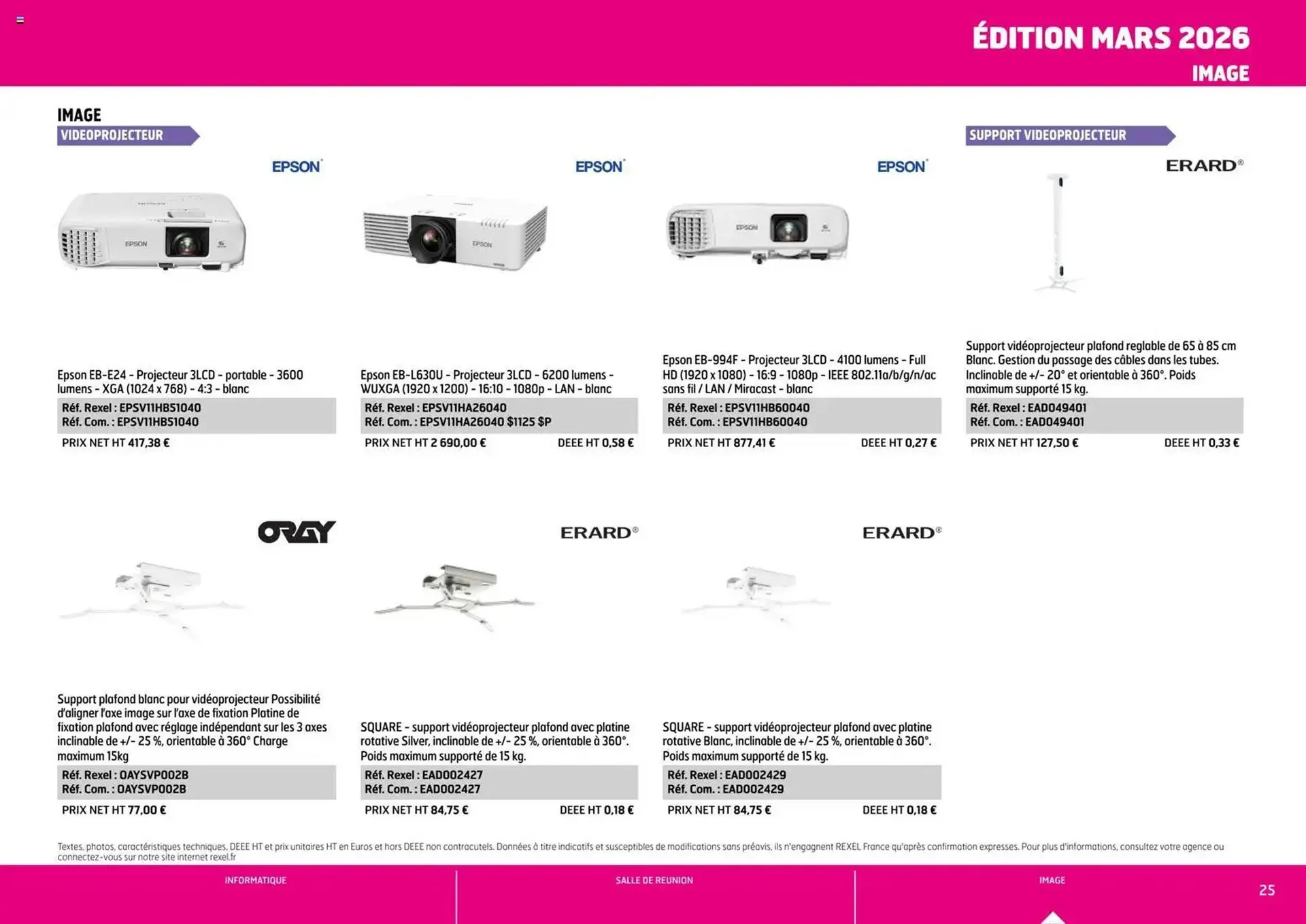 Catalogue Rexel du 1 avril au 31 décembre 2026 - Catalogue page 25