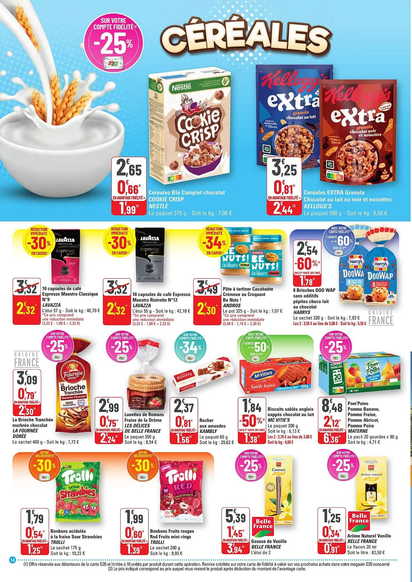 Catalogue G20 du 9 avril au 20 avril 2025 - Catalogue page 14