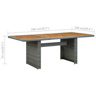 Table de jardin 3004820