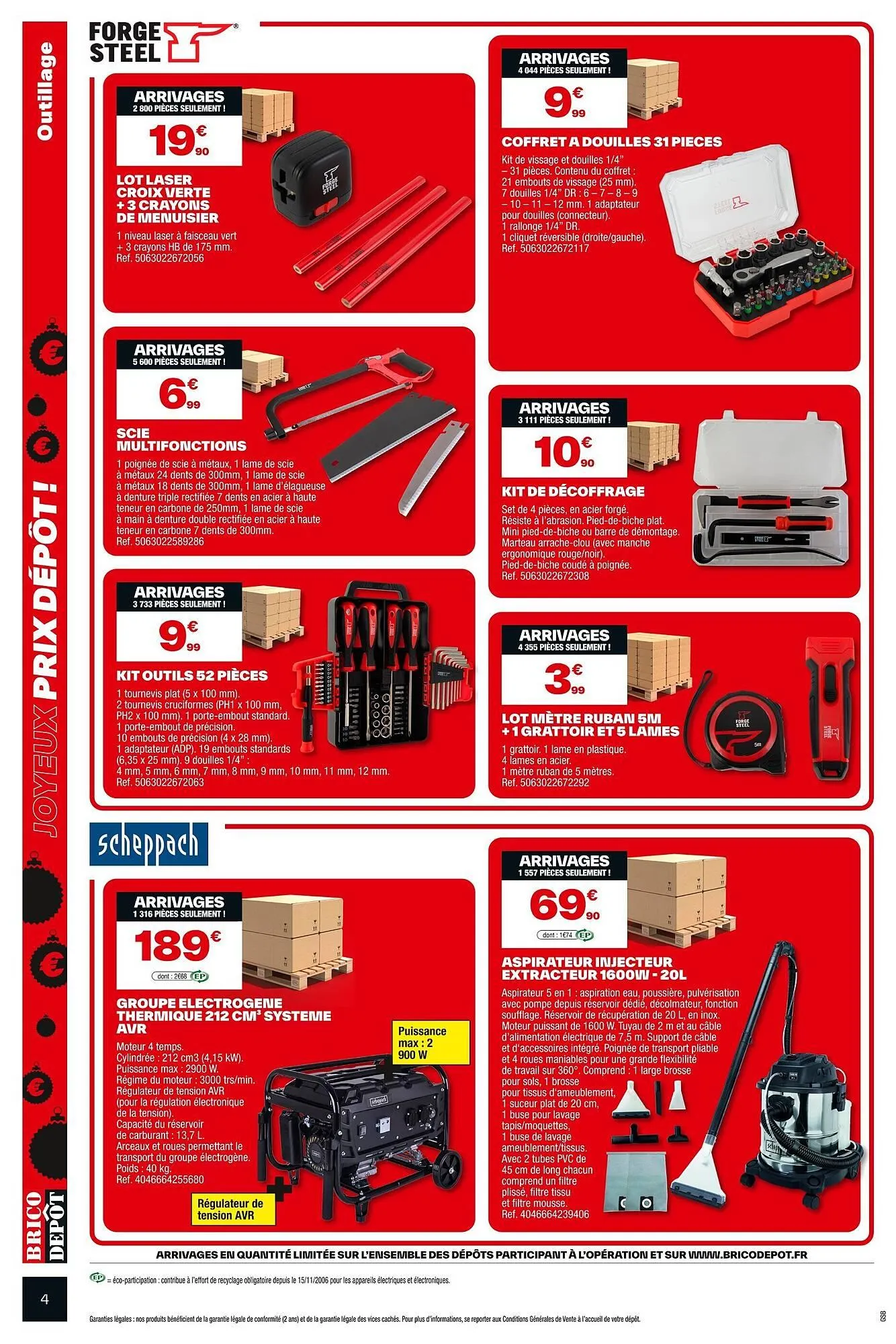 Catalogue Brico Dépôt du 28 novembre au 24 décembre 2025 - Catalogue page 4