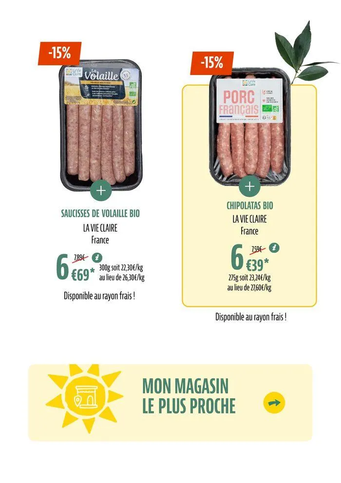 Tutes Nos Promos Bio Pour Un Ete Savoureux du 28 juin au 7 juillet 2024 - Catalogue page 14