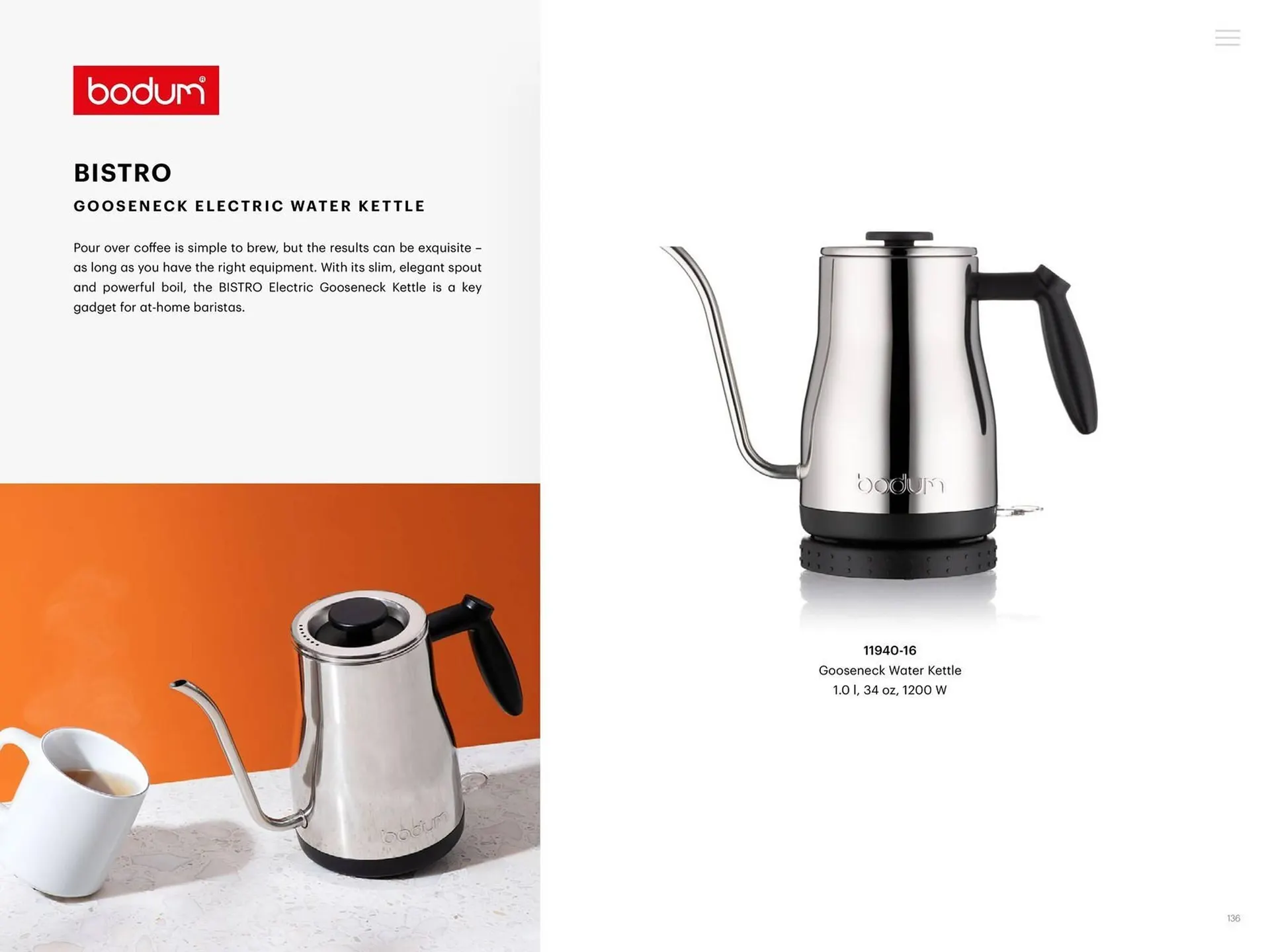 Catalogue Bodum du 25 mars au 31 décembre 2025 - Catalogue page 136