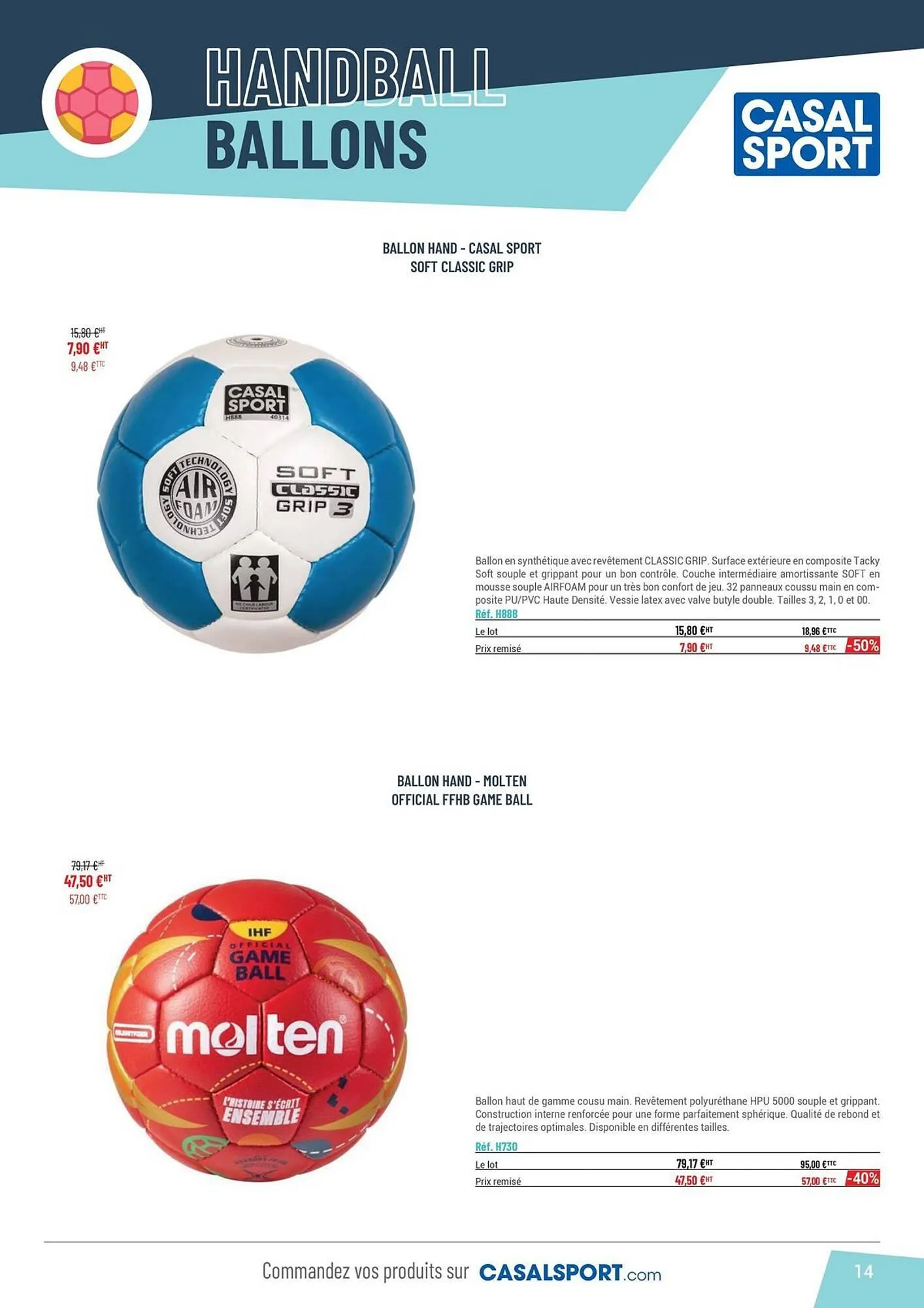 Catalogue Casal Sport du 30 avril au 31 décembre 2025 - Catalogue page 14