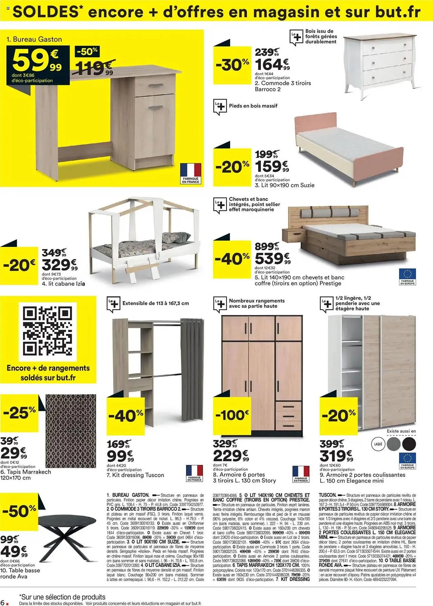Catalogue BUT du 25 juin au 22 juillet 2025 - Catalogue page 6