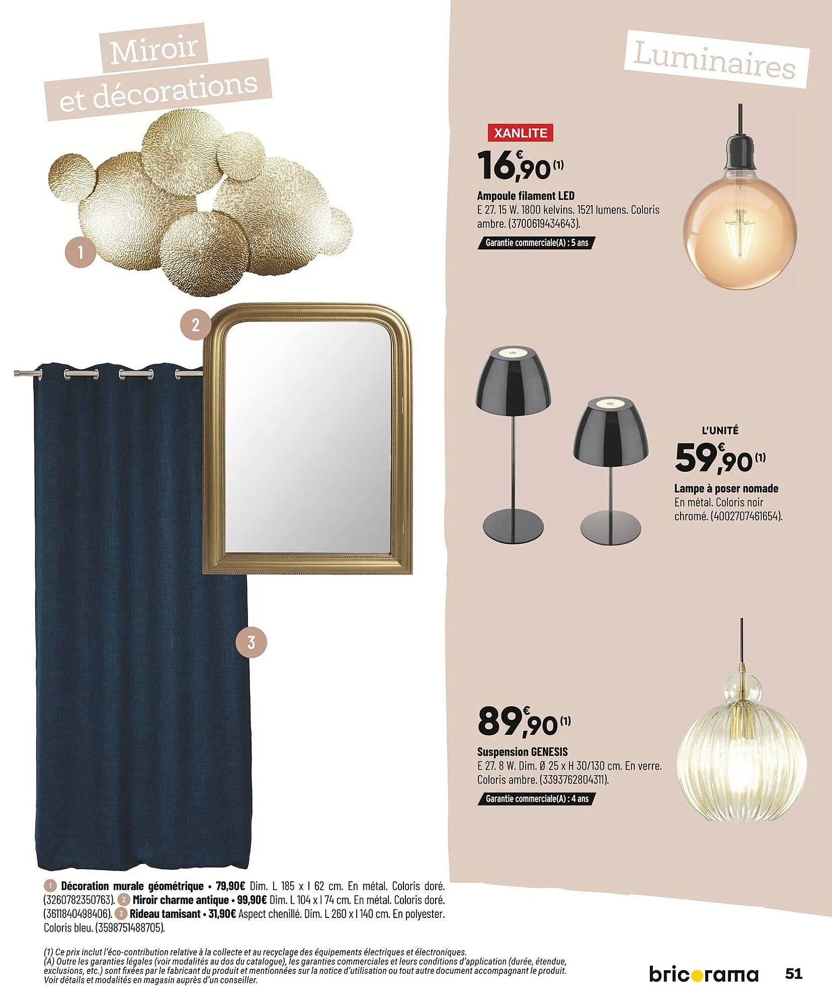 Catalogue Bricorama du 27 octobre au 7 décembre 2025 - Catalogue page 51
