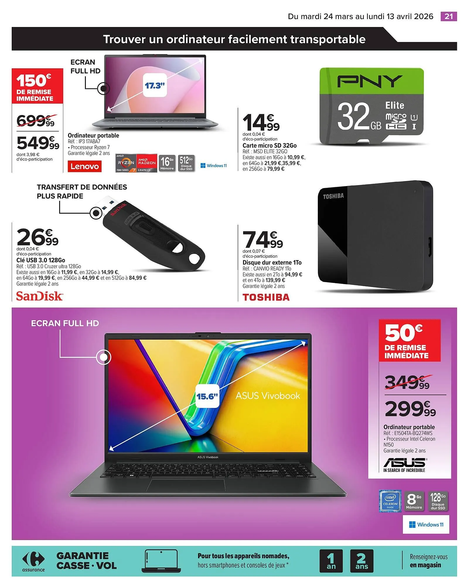 Catalogue Carrefour du 24 mars au 13 avril 2026 - Catalogue page 21