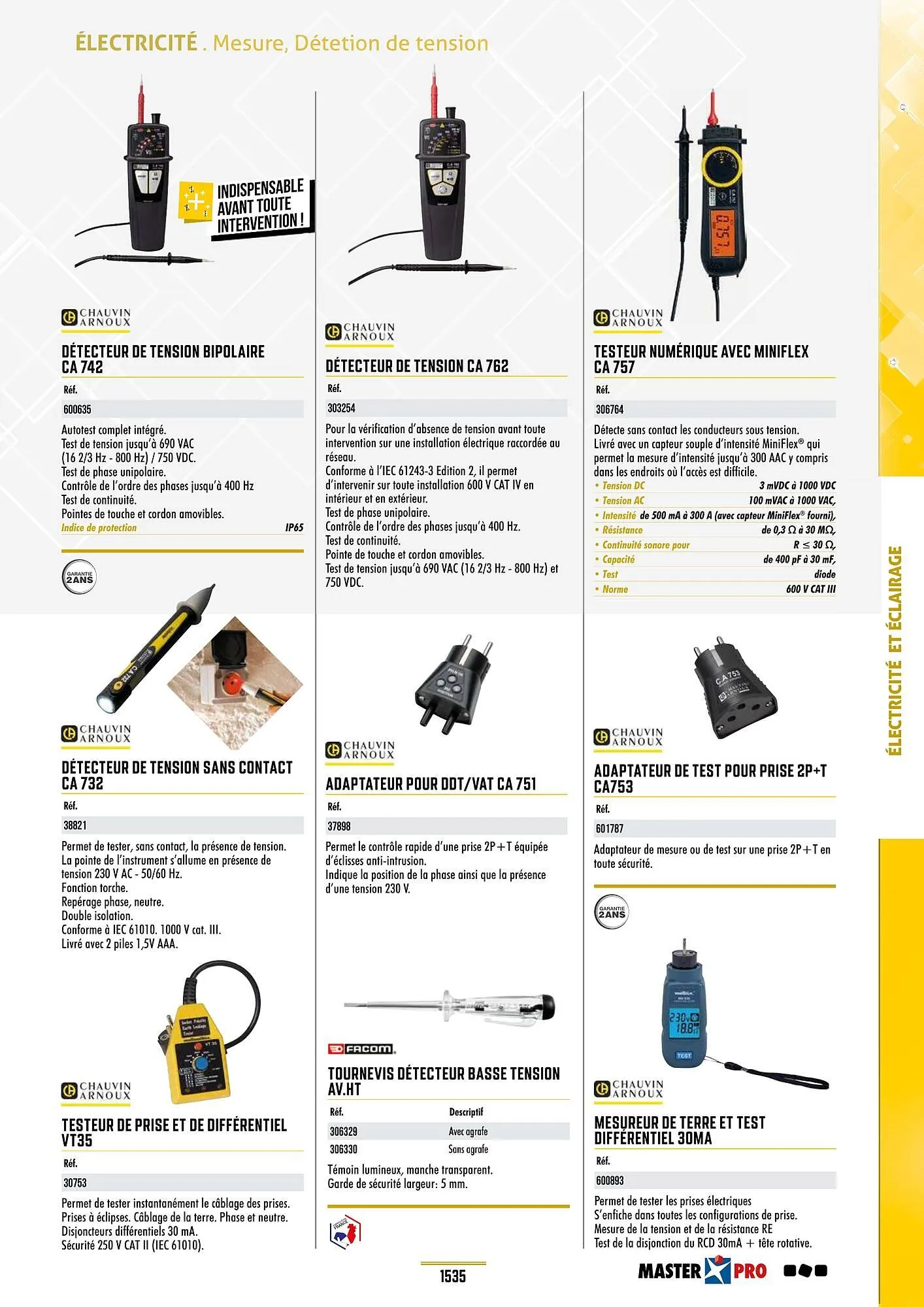 Catalogue Master Pro du 28 janvier au 30 décembre 2028 - Catalogue page 1539