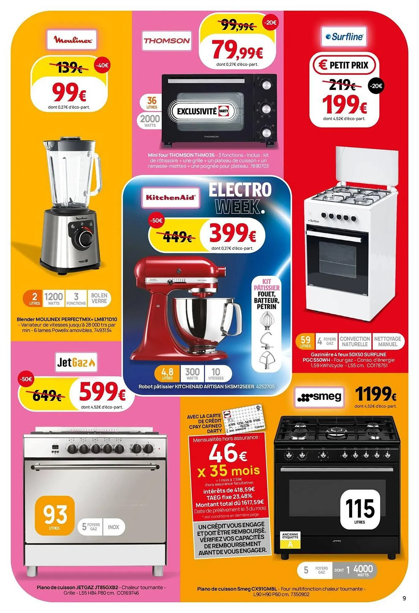 Catalogue Darty du 23 février au 15 mars 2026 - Catalogue page 9